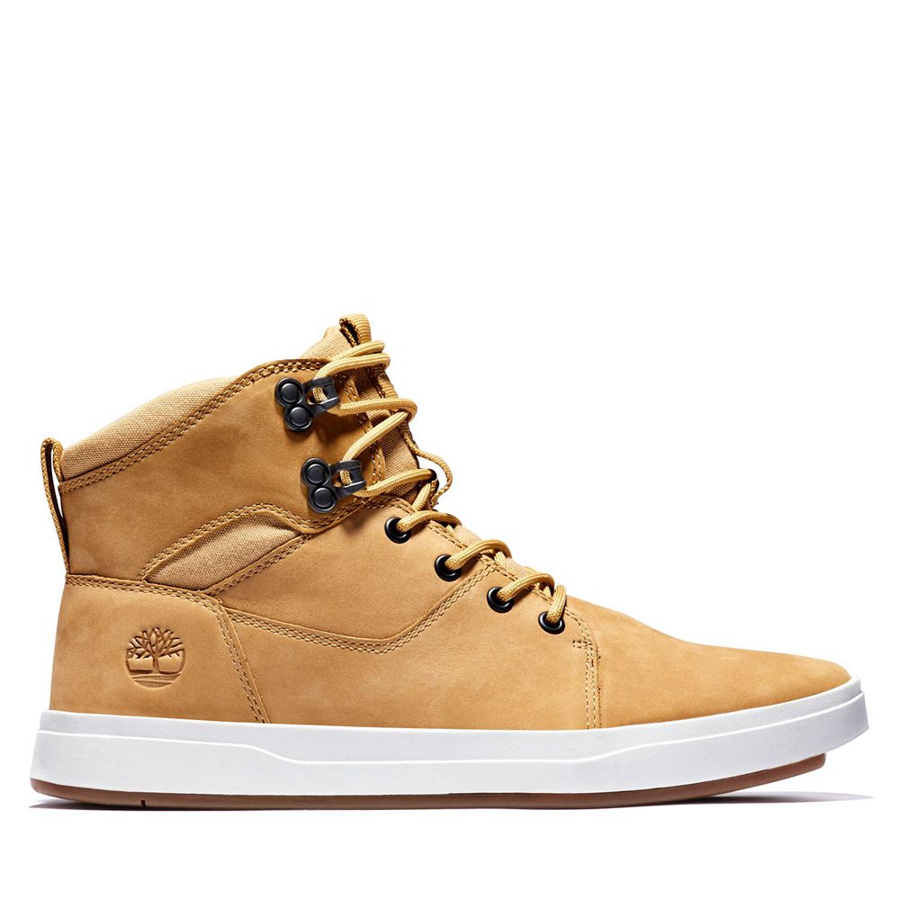 Botas de Seguridad Timberland Hombre Davis Square Marrones - Chile VIN-069182